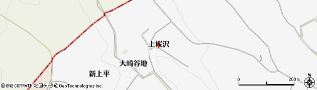 青森県八戸市尻内町（上桜沢）周辺の地図
