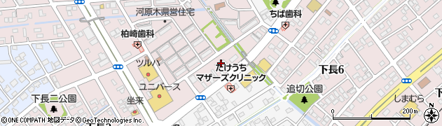 北日本銀行河原木 ＡＴＭ周辺の地図