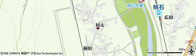 赤平管工周辺の地図