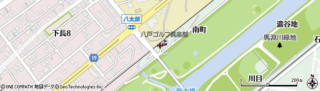 青森県八戸市河原木（左比代）周辺の地図