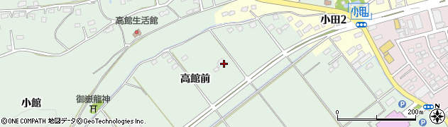 青森県八戸市河原木（高館前）周辺の地図