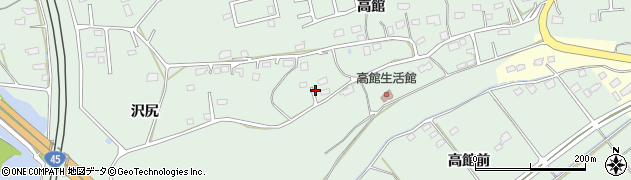 青森県八戸市河原木沢尻1周辺の地図