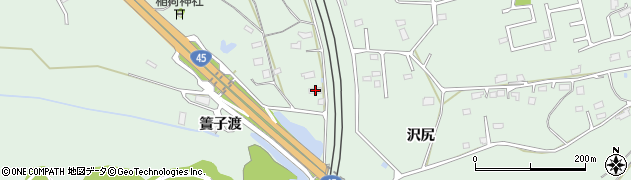 青森県八戸市河原木沢尻6周辺の地図