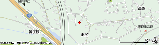 青森県八戸市河原木沢尻12周辺の地図