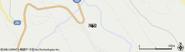 青森県平川市小国（川辺）周辺の地図