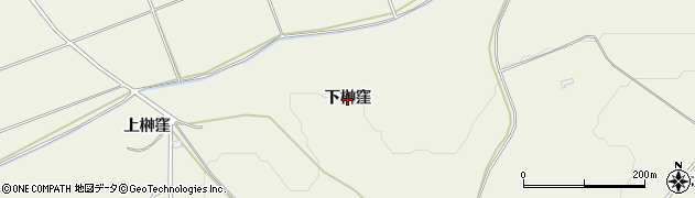 青森県五戸町（三戸郡）切谷内（下榊窪）周辺の地図