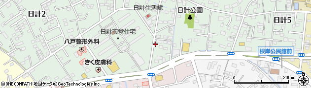 八戸日計郵便局周辺の地図