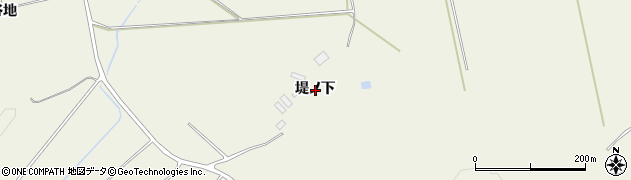 青森県三戸郡五戸町切谷内堤ノ下周辺の地図