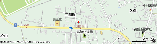 青森県八戸市河原木二階堀7周辺の地図