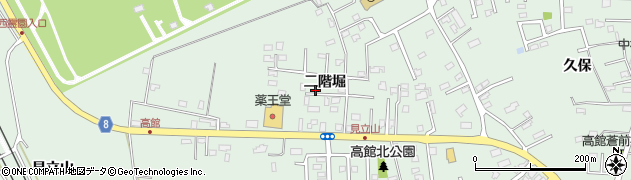 青森県八戸市河原木二階堀6周辺の地図