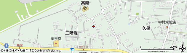 青森県八戸市河原木二階堀11周辺の地図