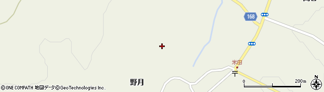 青森県十和田市米田野月280周辺の地図