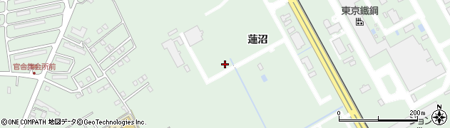 青森県八戸市河原木蓮沼44周辺の地図