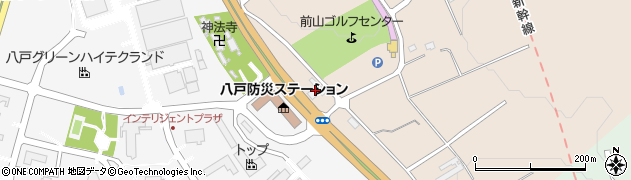 カースタレンタカー八戸北インター店周辺の地図