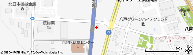 株式会社東洋陸送社八戸営業所周辺の地図