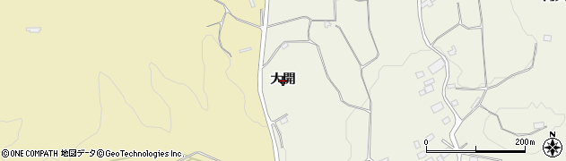 青森県五戸町（三戸郡）切谷内（大開）周辺の地図