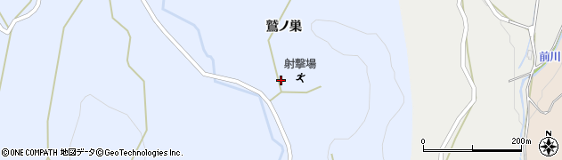 青森県弘前市小栗山（鷲ノ巣）周辺の地図