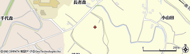 青森県弘前市石川桔梗長根周辺の地図