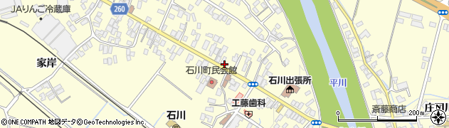 青森県弘前市石川（石川）周辺の地図
