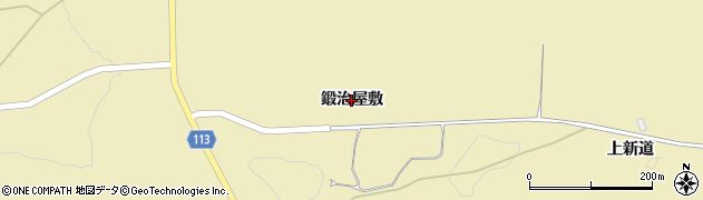 青森県五戸町（三戸郡）鍜冶屋敷周辺の地図