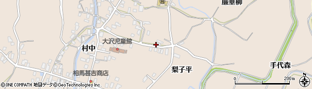 青森県弘前市大沢下村元89周辺の地図