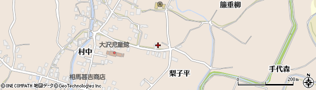青森県弘前市大沢下村元82周辺の地図