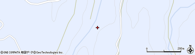 石倉沢周辺の地図