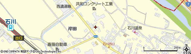 青森県弘前市石川中川原11周辺の地図