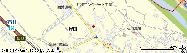 青森県弘前市石川中川原13周辺の地図