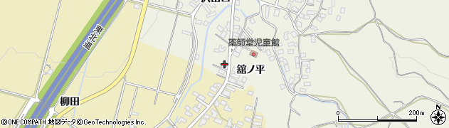 青森県弘前市薬師堂舘ノ平87周辺の地図