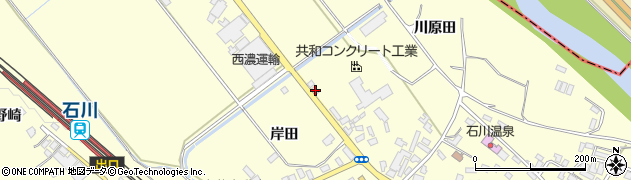 青森県弘前市石川中川原12周辺の地図