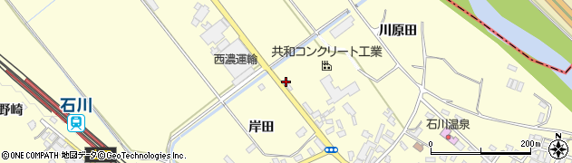 青森県弘前市石川中川原17周辺の地図