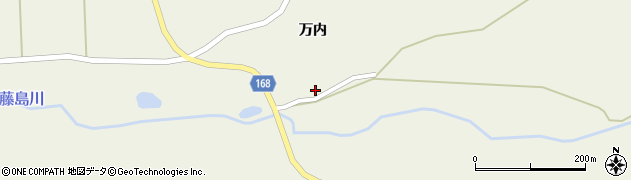 青森県十和田市米田万内30周辺の地図