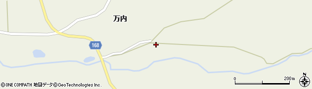 青森県十和田市米田万内7周辺の地図