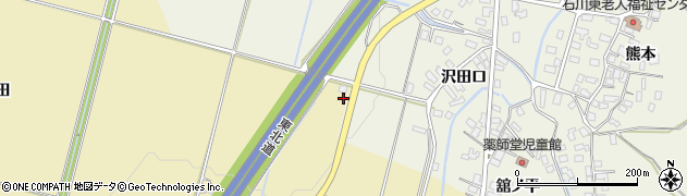 青森県弘前市乳井岡本159周辺の地図