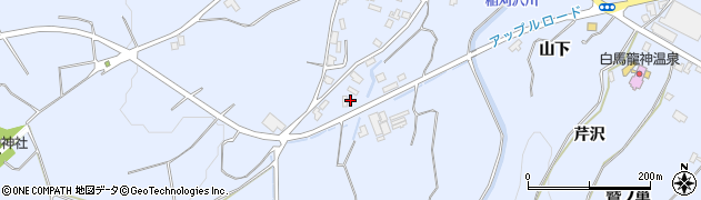 青森県弘前市小栗山小松ケ沢245周辺の地図