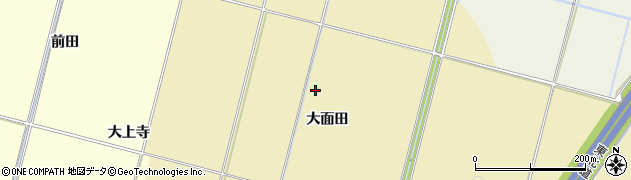 青森県弘前市乳井（大面田）周辺の地図
