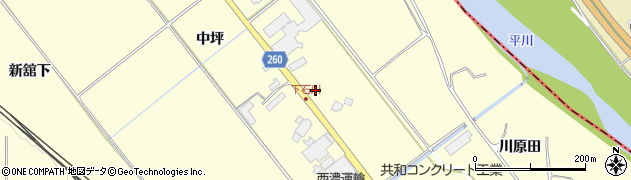 青森県弘前市石川中川原32周辺の地図