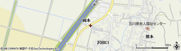 青森県弘前市薬師堂（岡本）周辺の地図