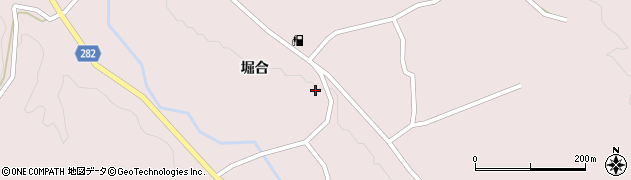 青森県平川市唐竹周辺の地図