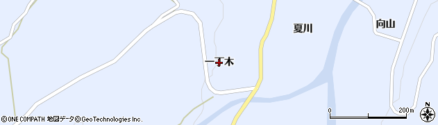 青森県弘前市相馬（一丁木）周辺の地図
