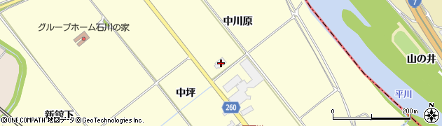 青森県弘前市石川中川原170周辺の地図