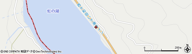 青森県黒石市沖浦一ノ渡村上周辺の地図