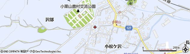 青森県弘前市小栗山小松ケ沢219周辺の地図