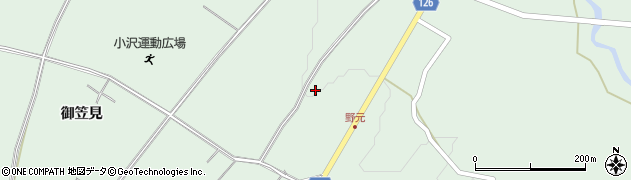 青森県弘前市小沢広野12周辺の地図