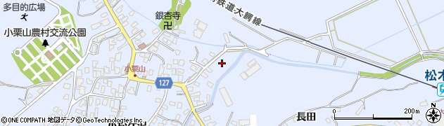青森県弘前市小栗山小松ケ沢102周辺の地図