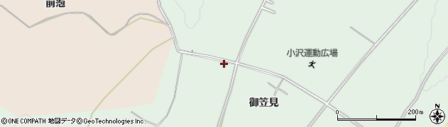青森県弘前市小沢（柏木）周辺の地図