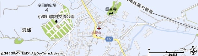 青森県弘前市小栗山小松ケ沢157周辺の地図