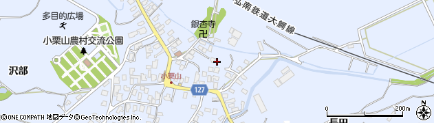 青森県弘前市小栗山小松ケ沢106周辺の地図