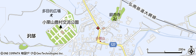 青森県弘前市小栗山小松ケ沢189周辺の地図